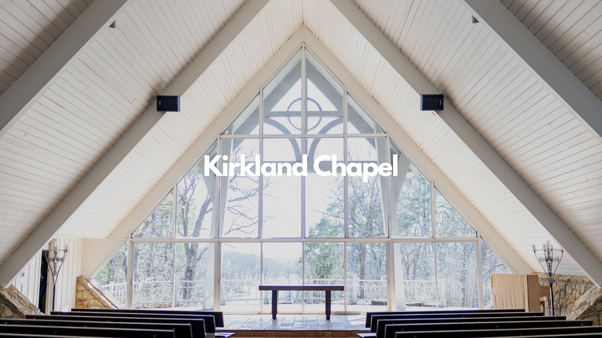 Kirkland Chapel rental at Camp Loughridge in Tulsa Oklahoma