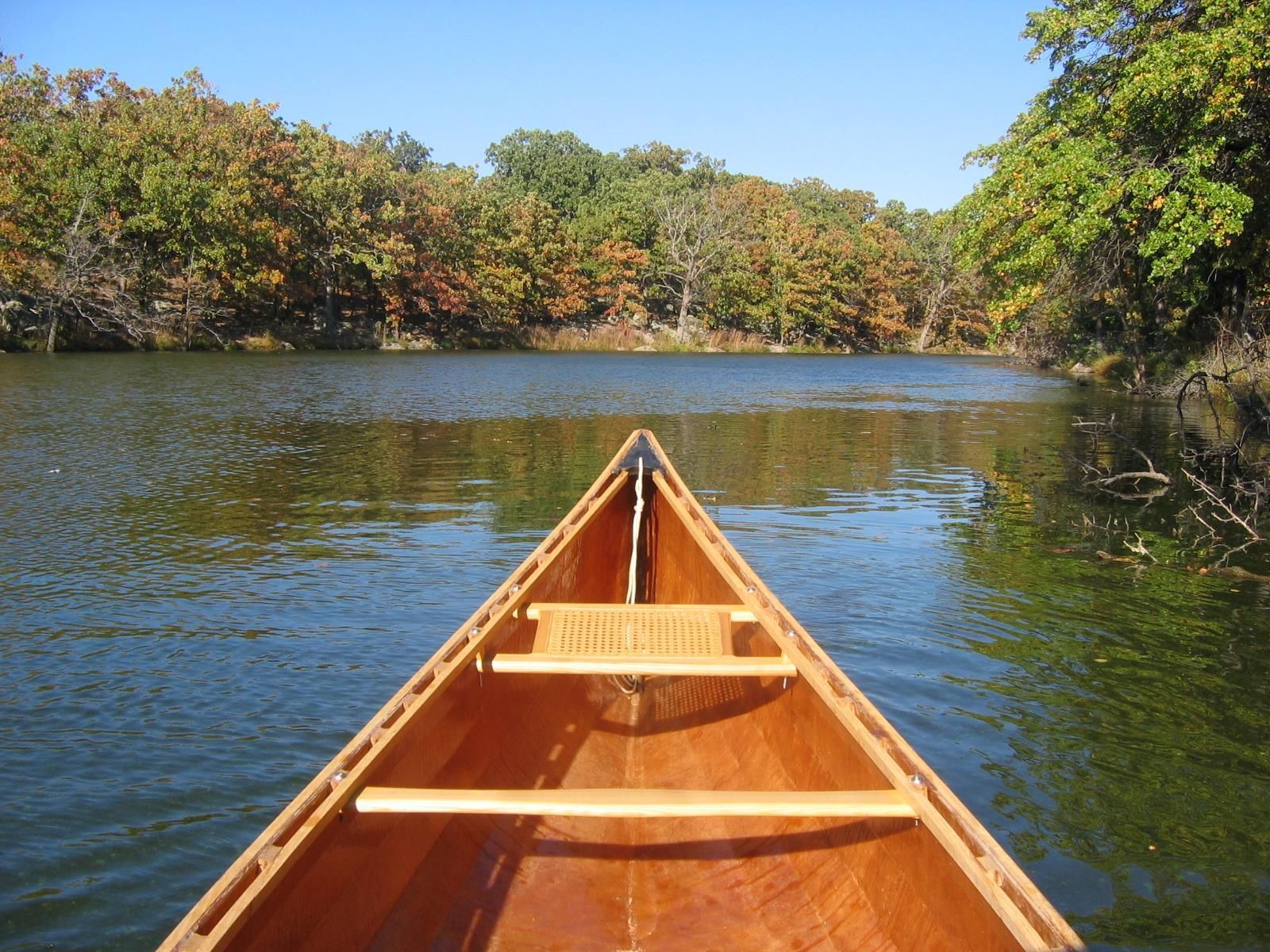 Canoeing on Lake Parthenia