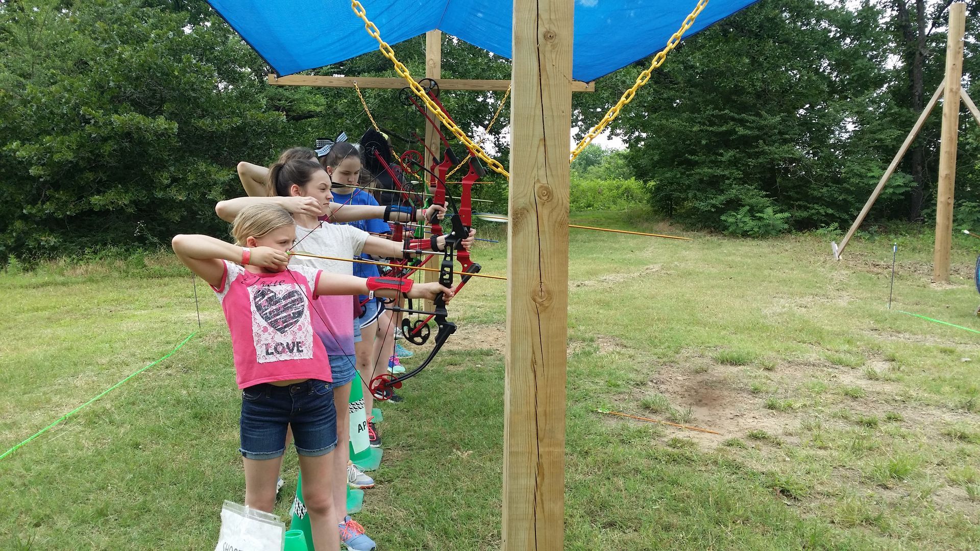 youth girls archery program in Tulsa Oklahoma