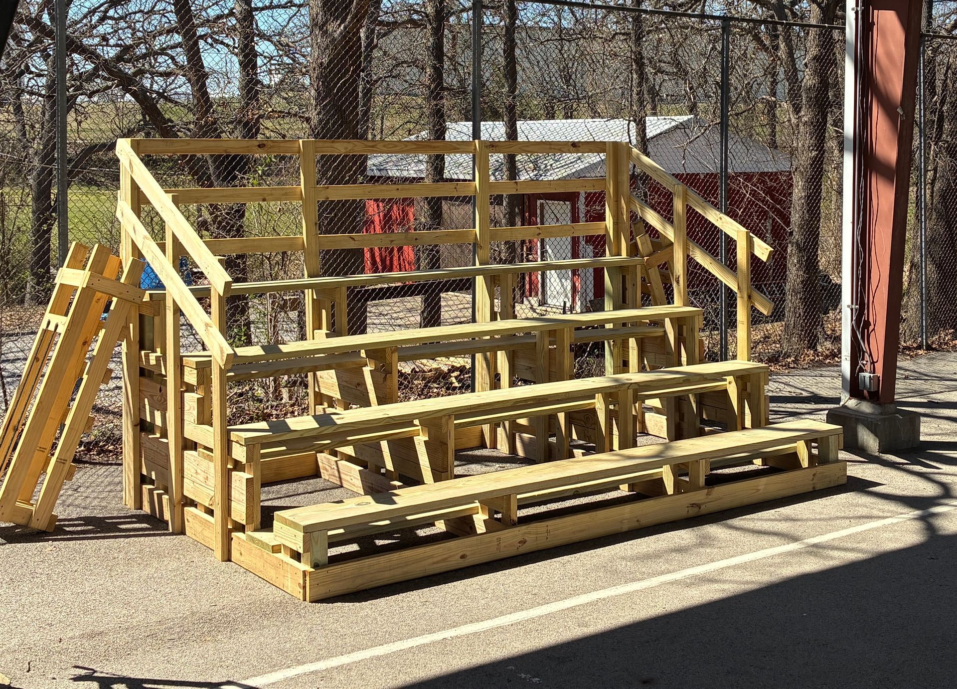 Eagle Scout project - bleachers