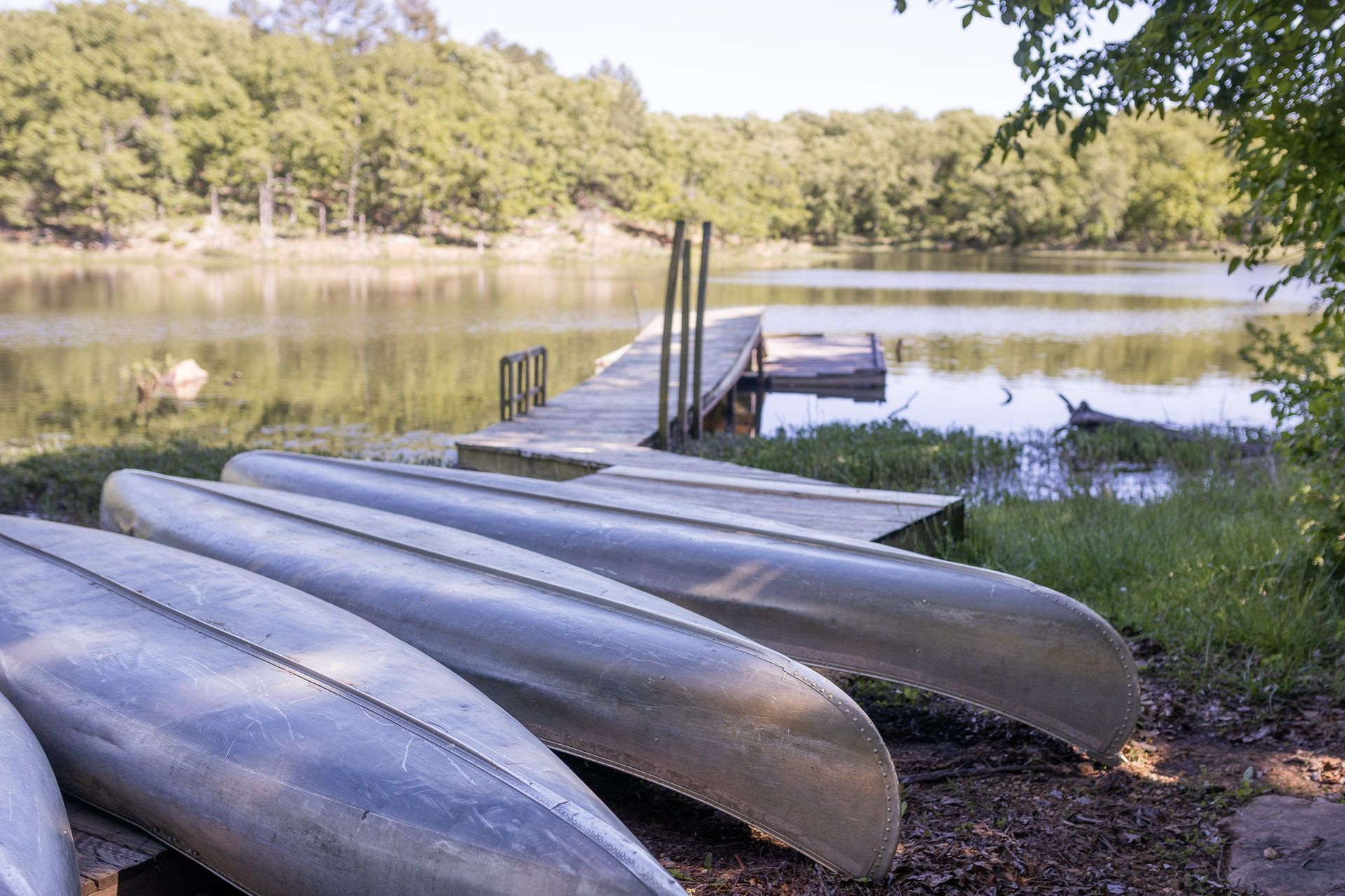 canoe rentals at Camp Loughridge in Tulsa Oklahoma