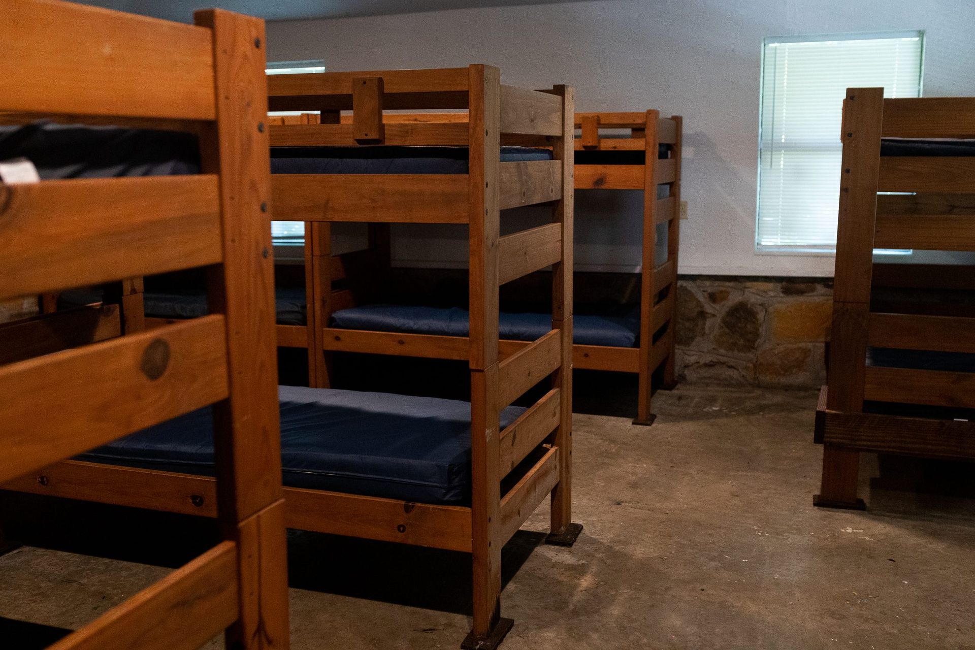 overnight bunk bed venue at Camp Loughridge in Tulsa Oklahoma