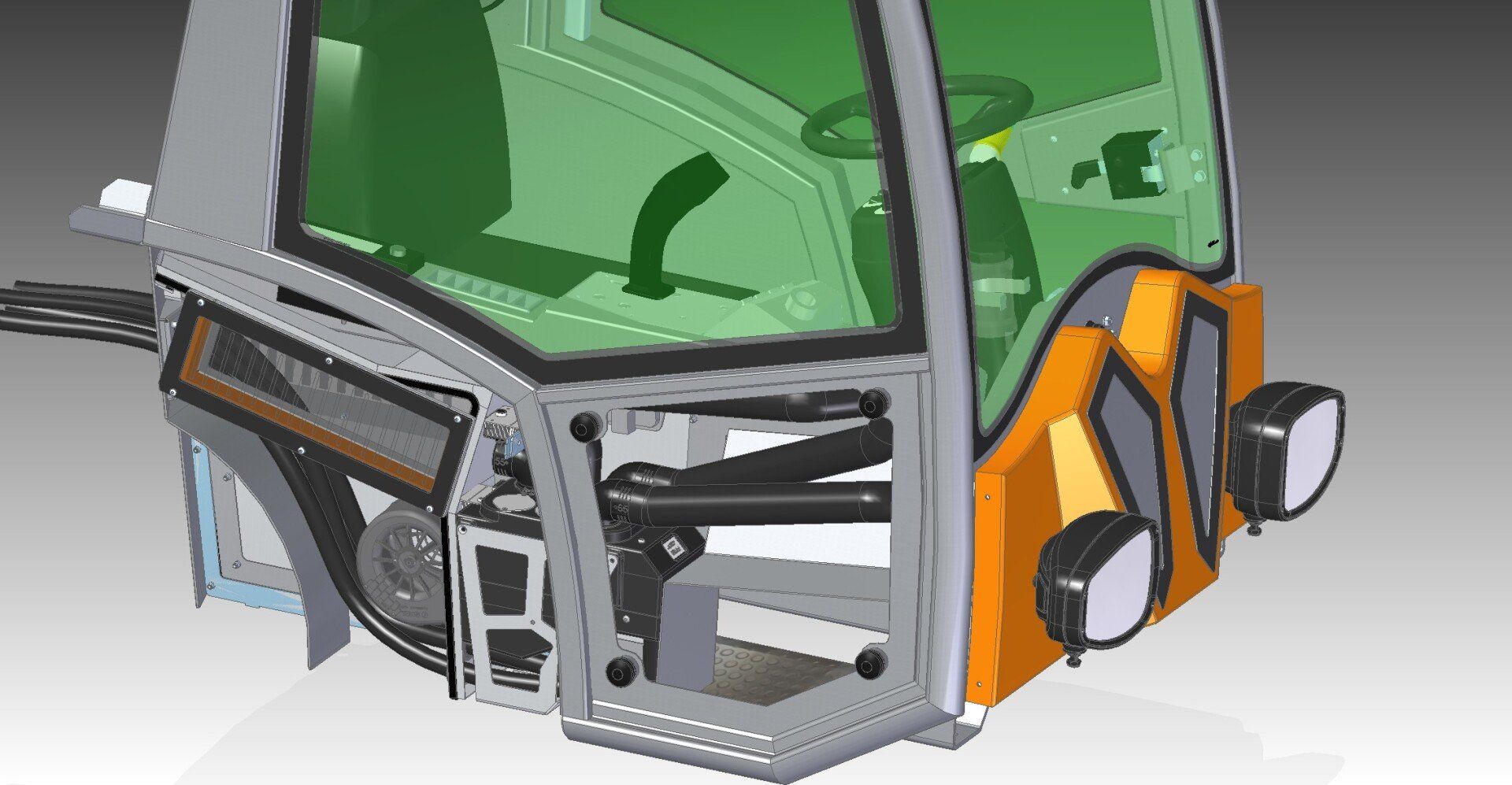 Cabine ontwerp en detailengineering