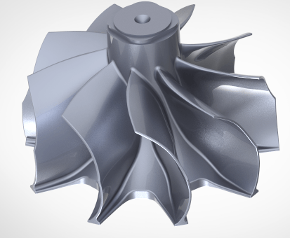 Cadmodel Turbofan