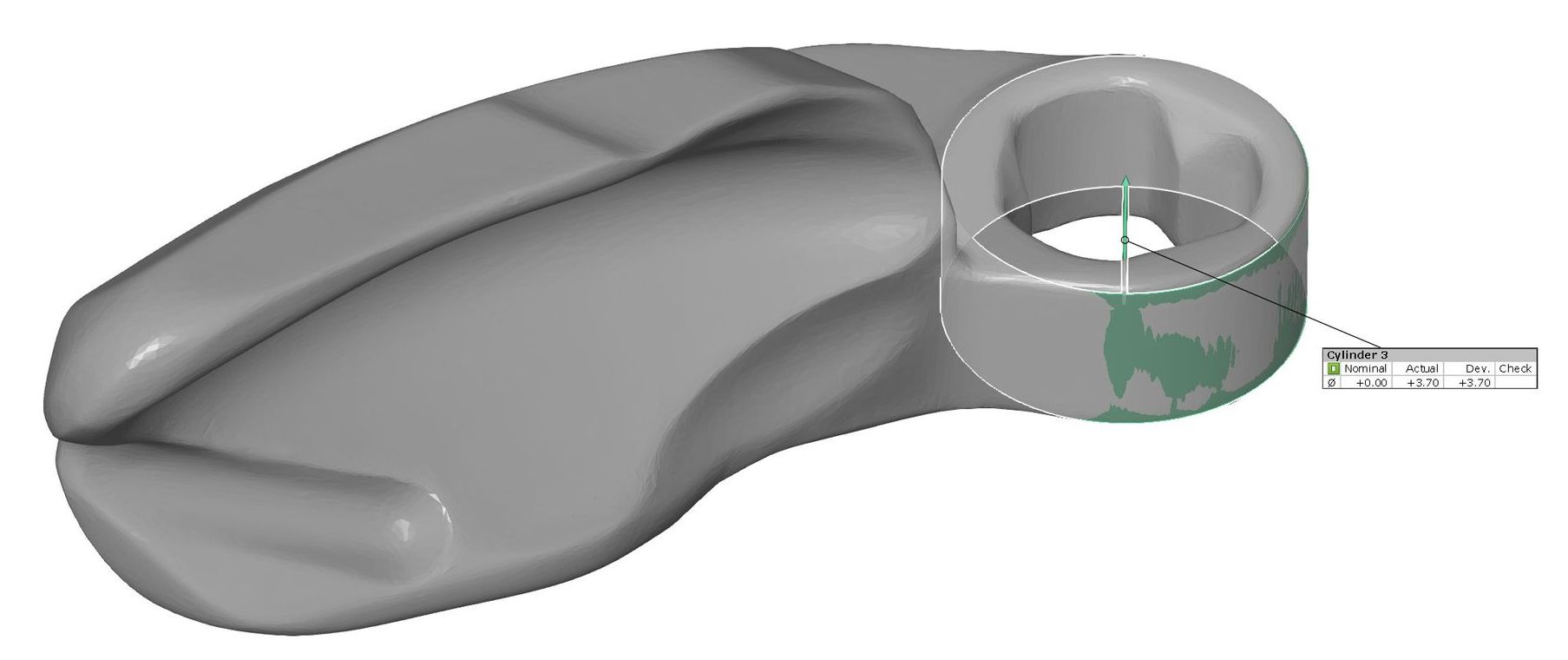3D scan van een klein medisch gereedschap