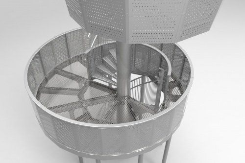 Detail engineering van een uitkijktoren