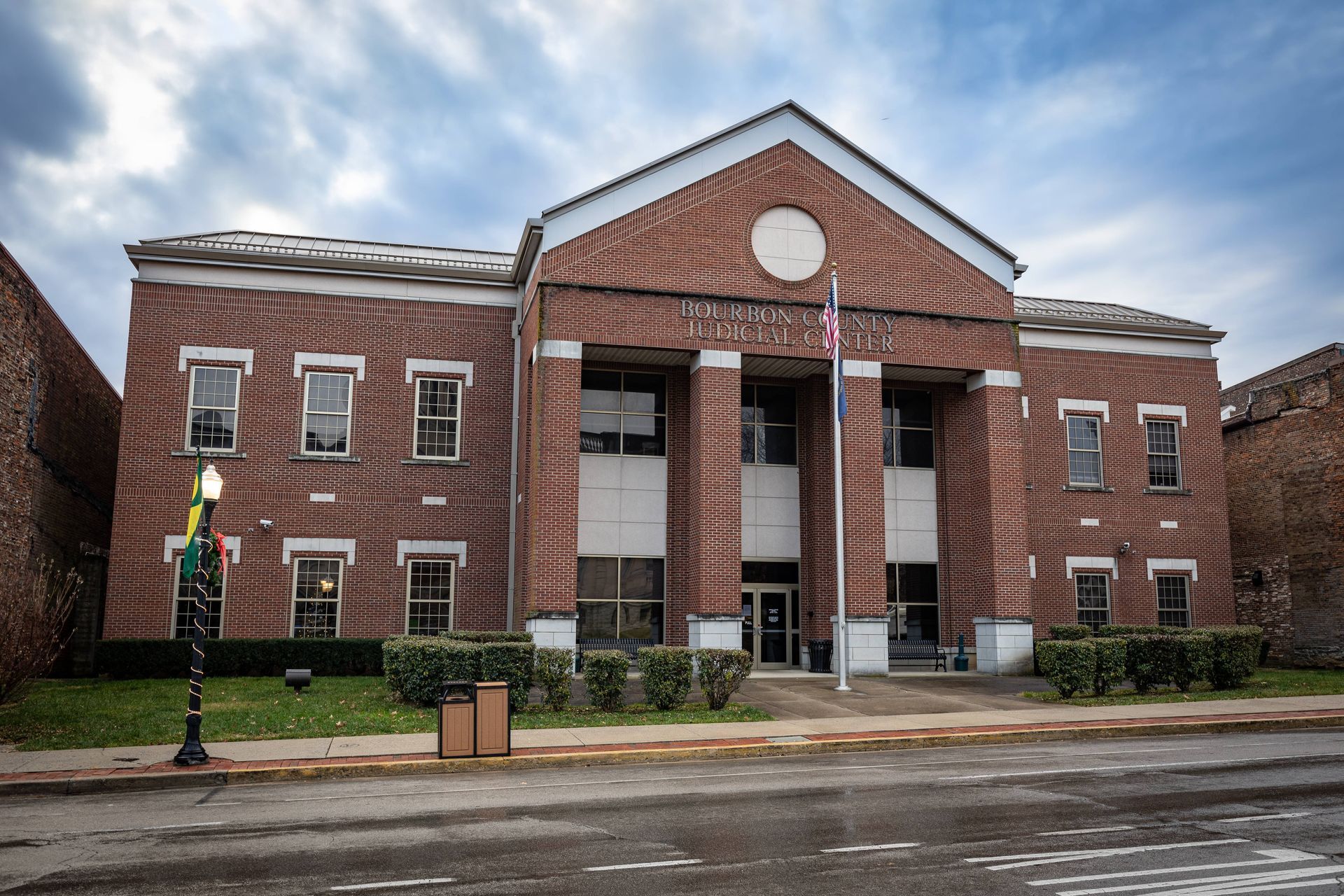 Bourbon County Judicial Center during the daytime.