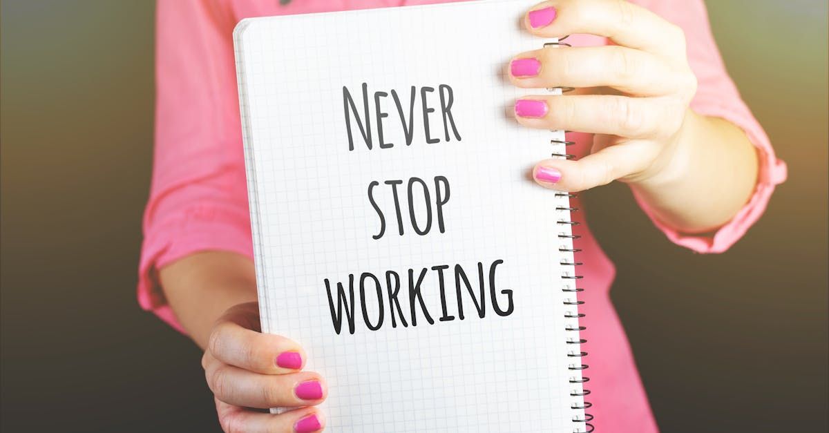 Never Stop Working