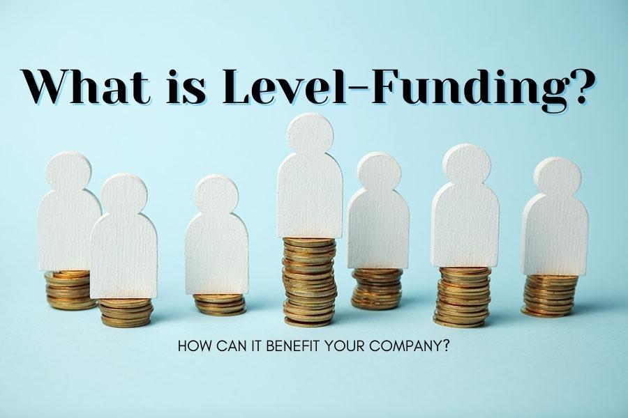 an image asking the questions what is level funded health plans