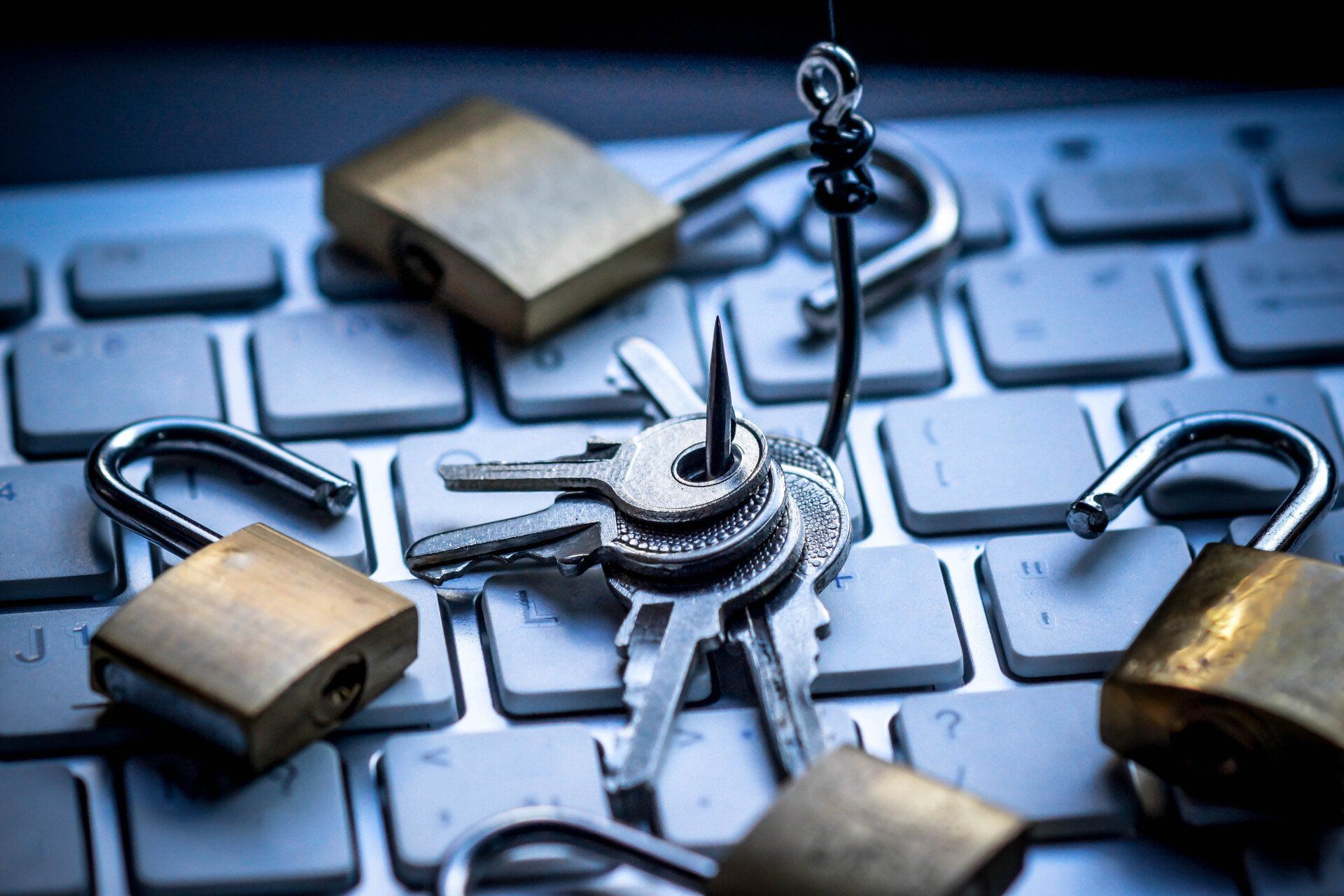 Keys and locks to help Prevent Social Engineering Attacks