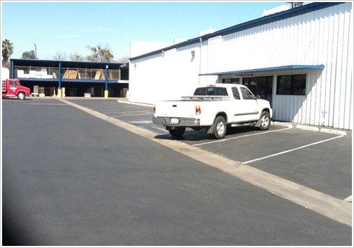 Parking Area — Tulare, CA — Lange Plumbing Supply