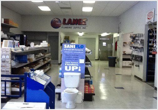 Bathroom Store Section — Tulare, CA — Lange Plumbing Supply