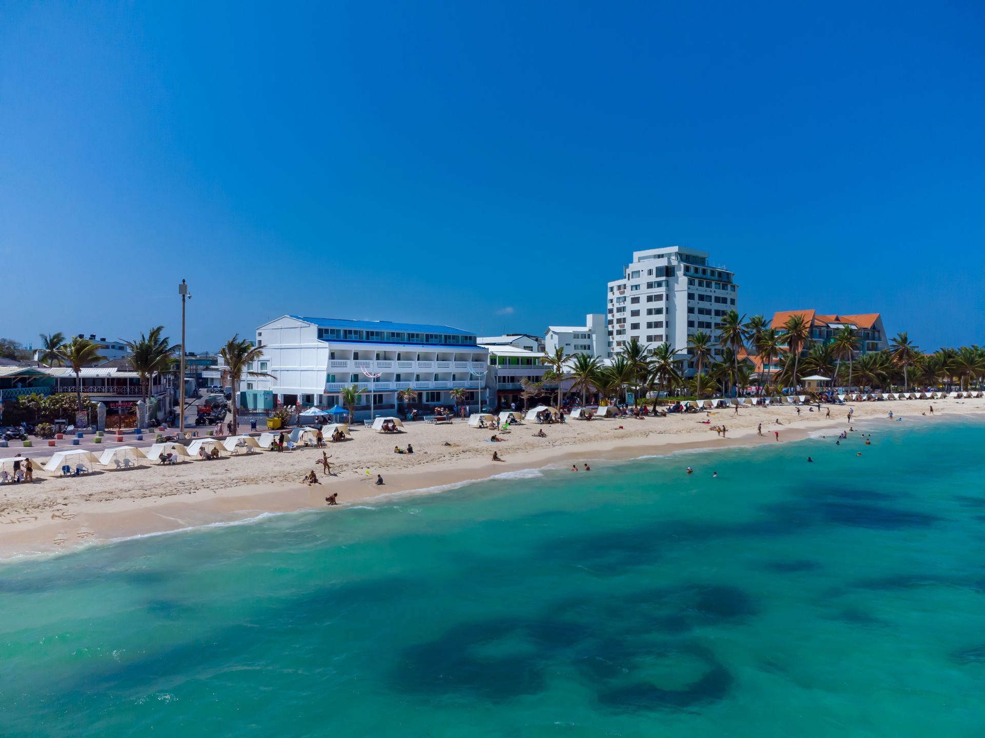 hoteles en san andres frente al mar