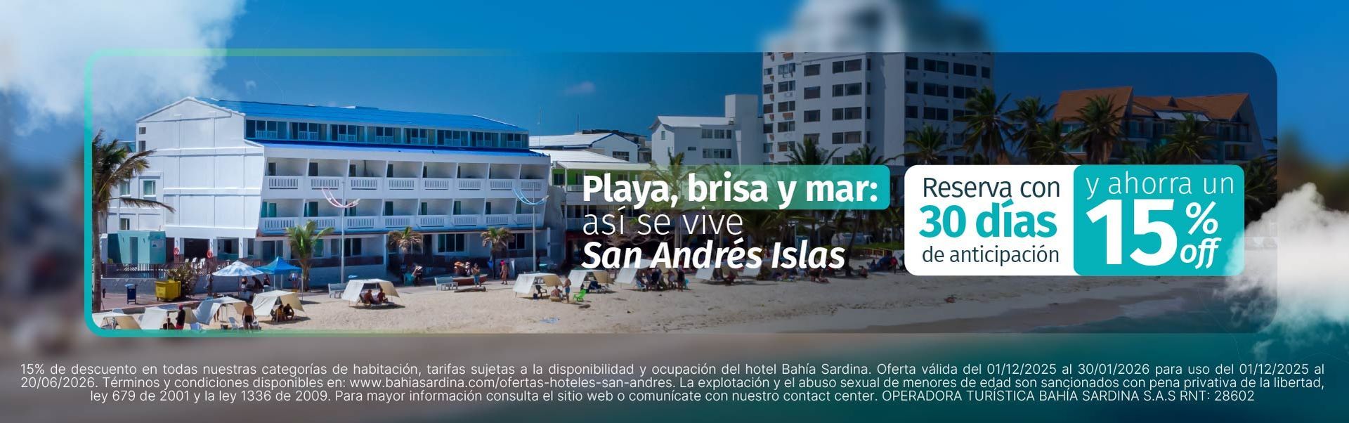 disfruta san andres hotel bahia sardina