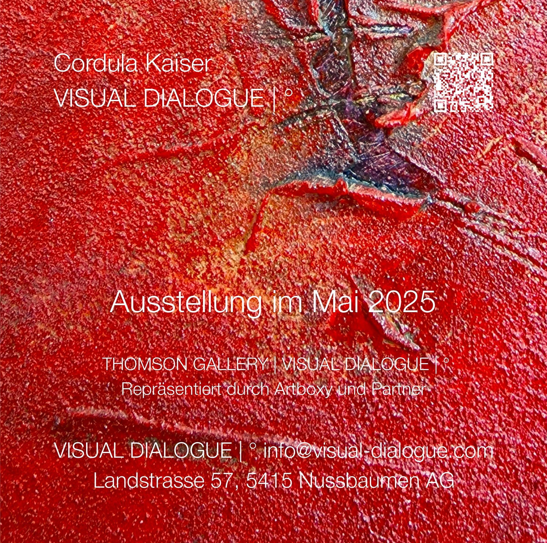 © Cordula Kaiser: VISUAL DIALOGUE | ° Ausstellung Mai 2025