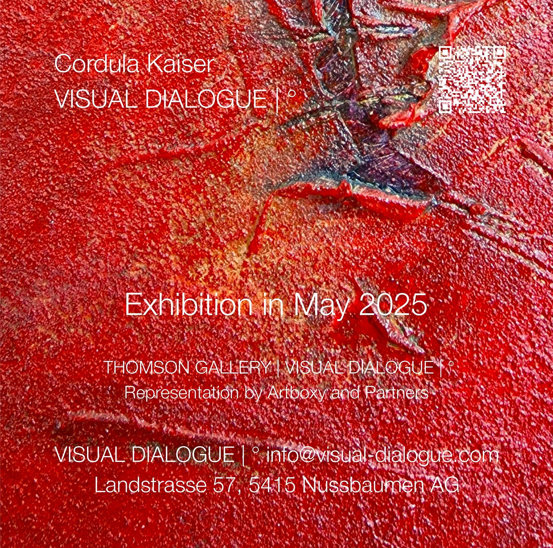 © Cordula Kaiser: VISUAL DIALOGUE | ° Exhibition in May 2025