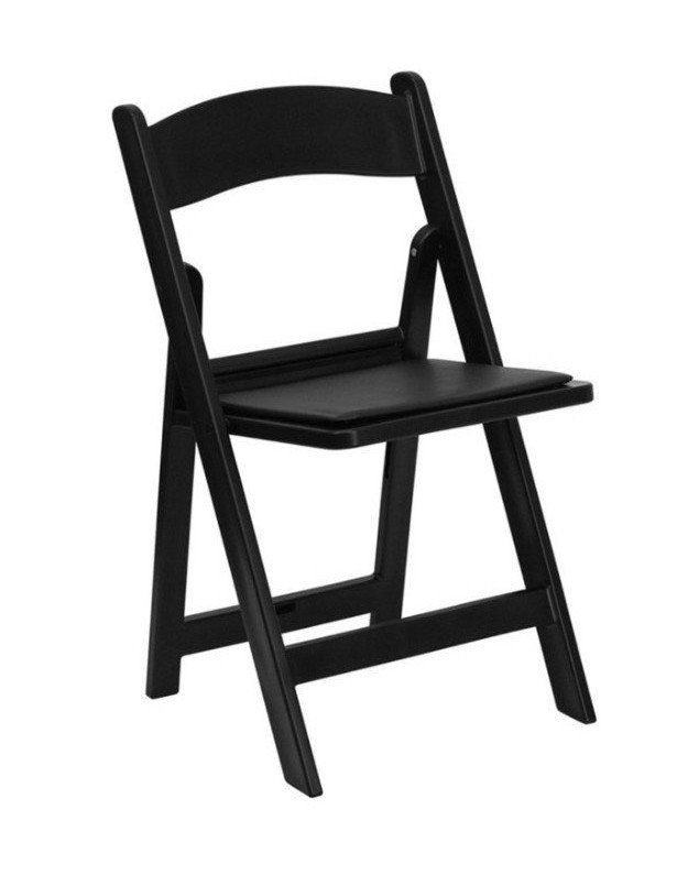 Black Folding chair $3.65 incl gst