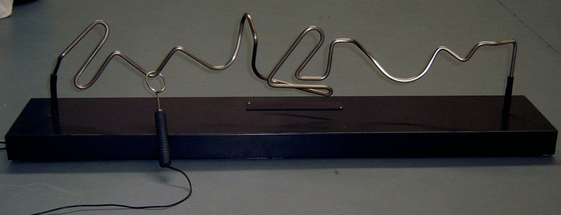 Carnival table top game, Buzz Wire