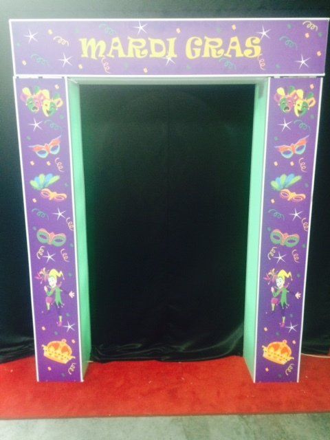 Madigras Illuminated Entrance