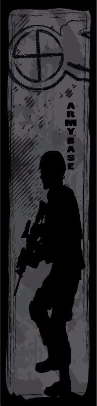 Army Military Theme backdrop