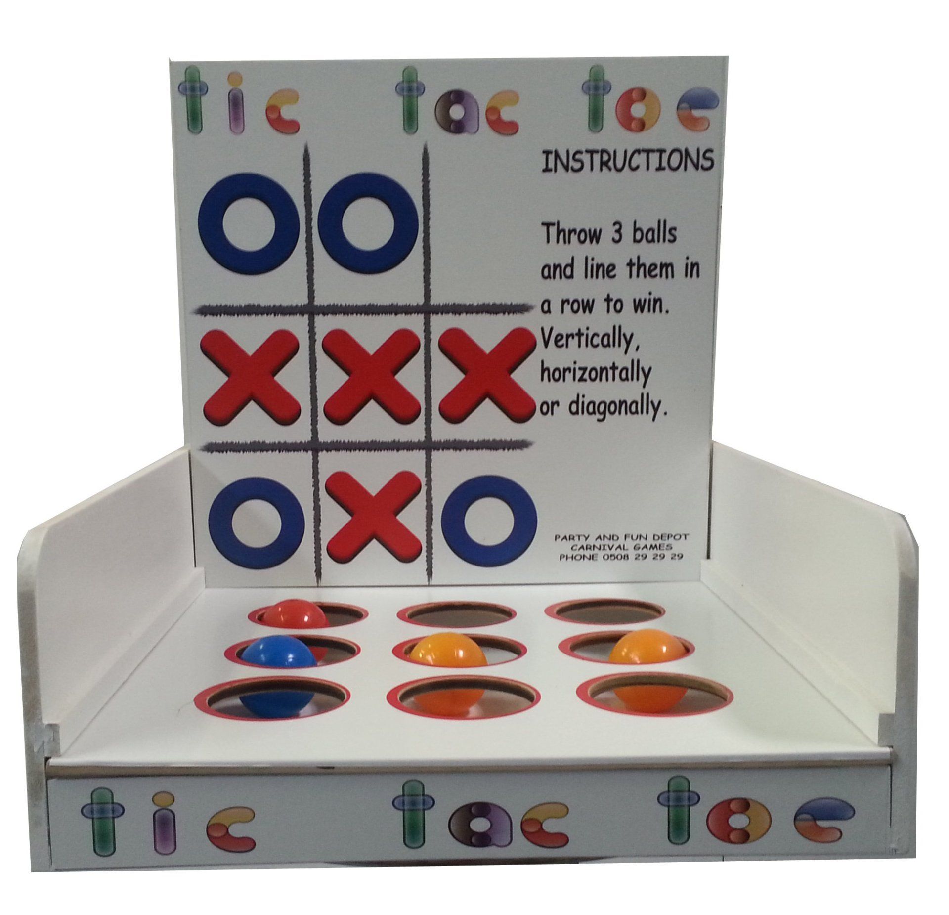 Carnival Games Tic Tac Toe $30 incl gst