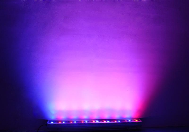 Wall Wash Lights 1.2m, Various colour settings & can fade or flash through colours $50 each incl gst
