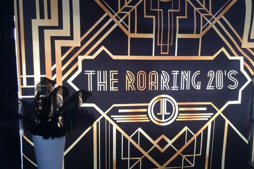 the roaring 2015 event curtain