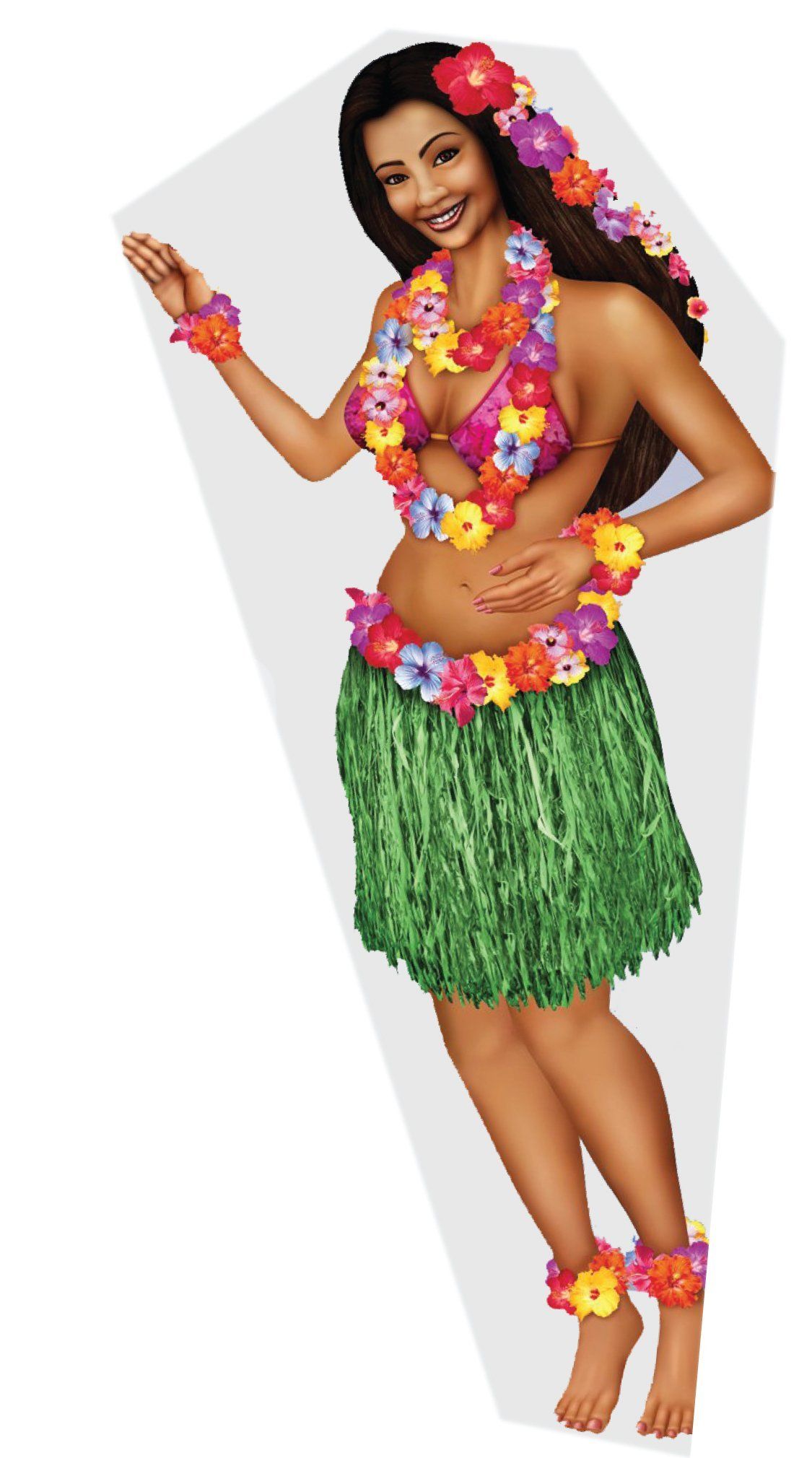 Prop Luau Lady