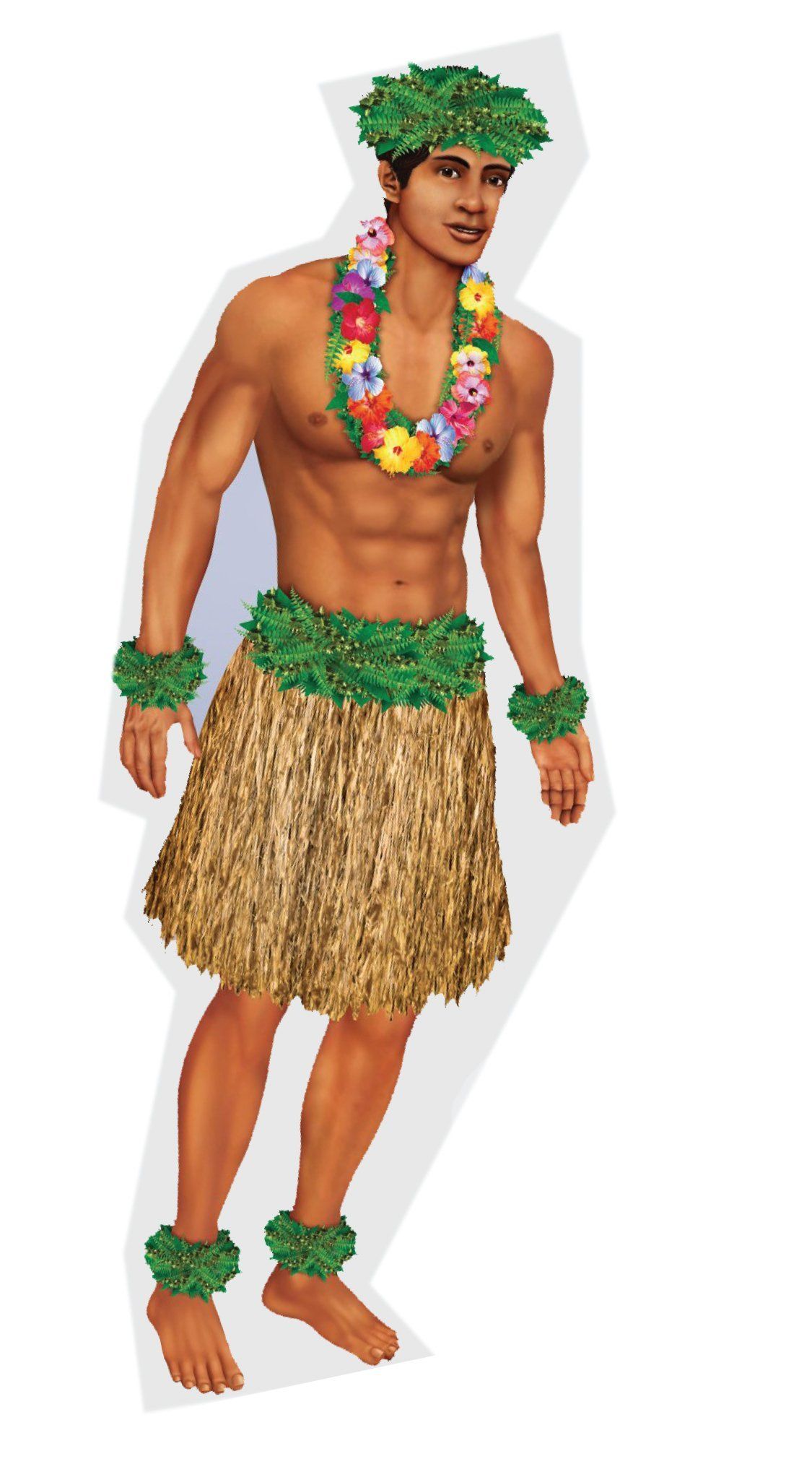Prop Luau Man