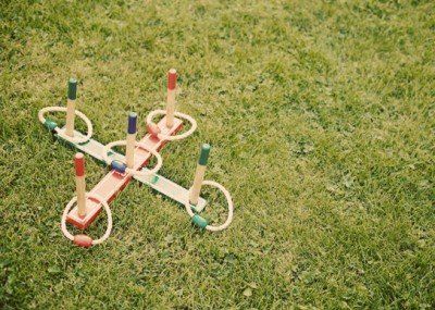 Quoits game hire price $15 incl gst