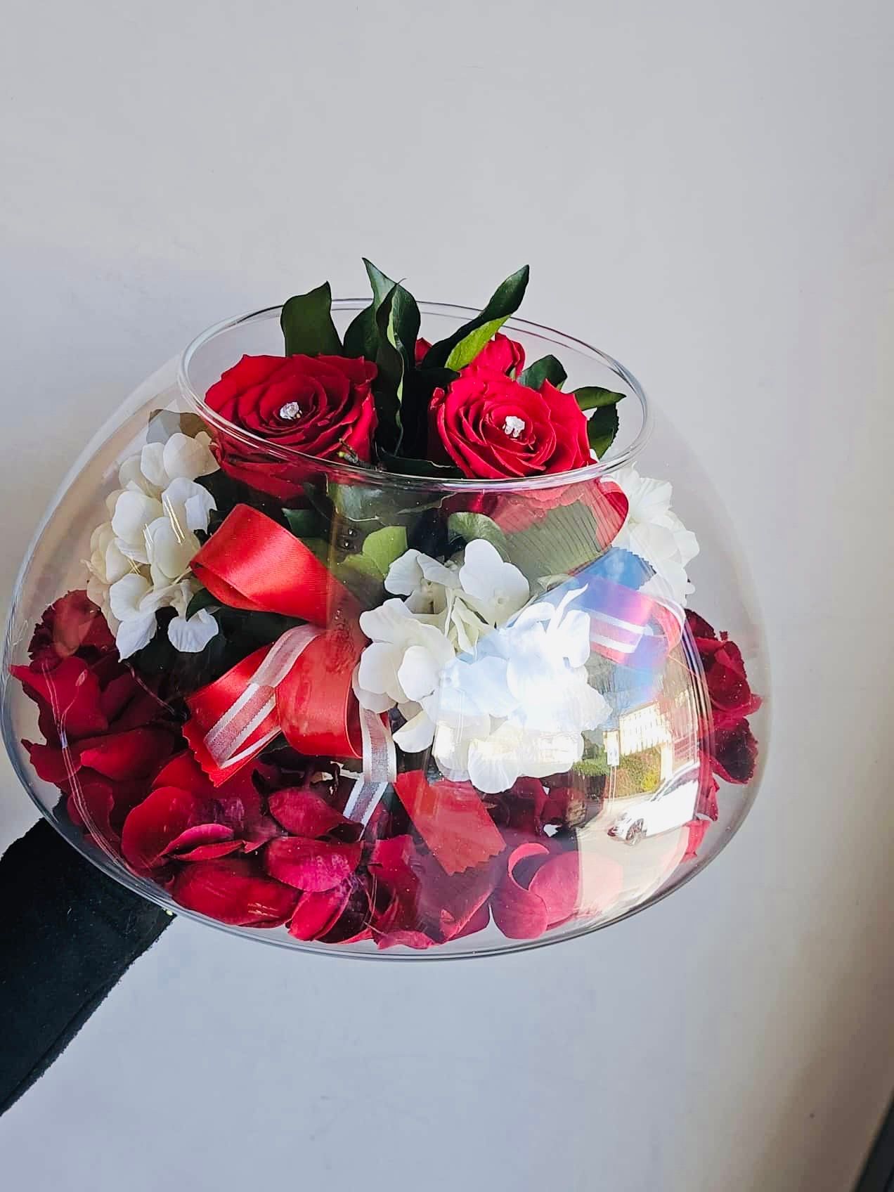 Composizione di fiori freschi