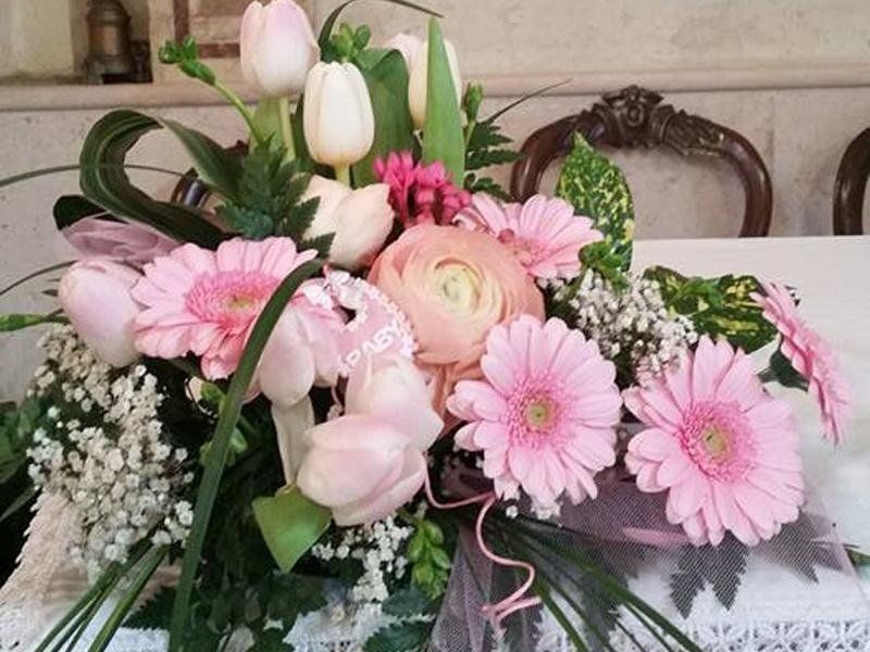 Addobbi floreali per battesimo