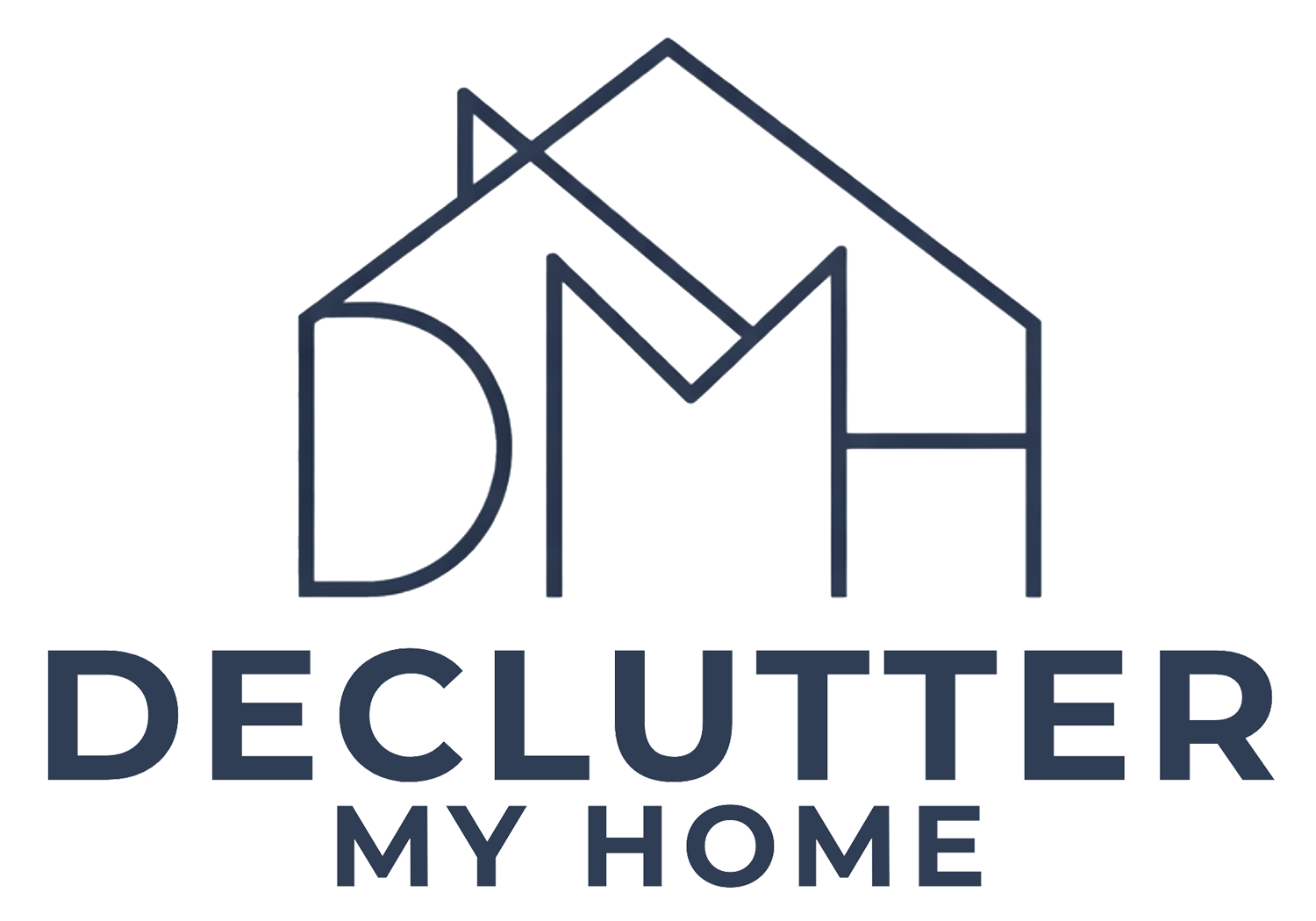 "DECLUTTER MY HOME" in mint-green text.