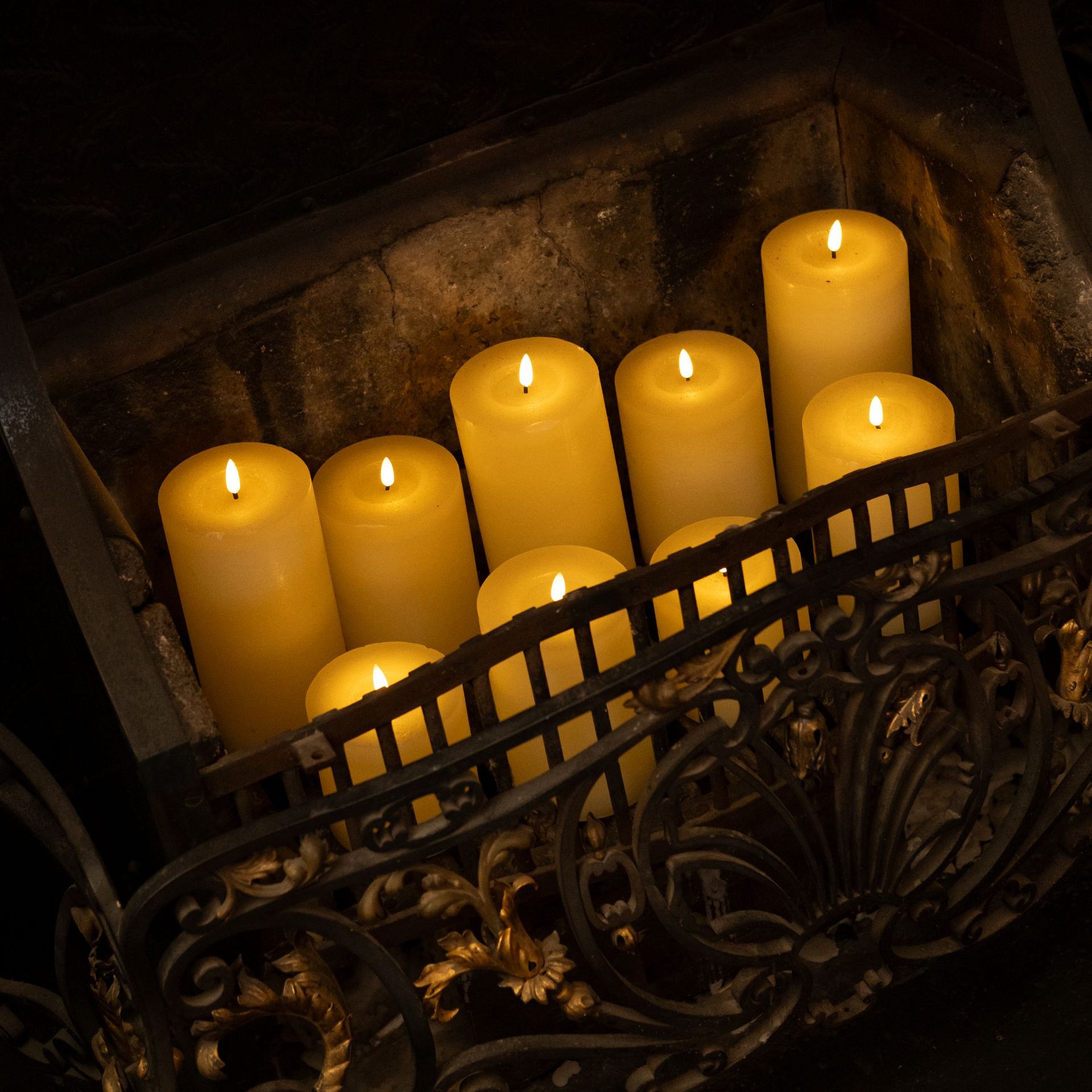Coffin with flowers during funeral