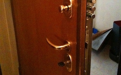 Toppa serratura con cilindro europeo