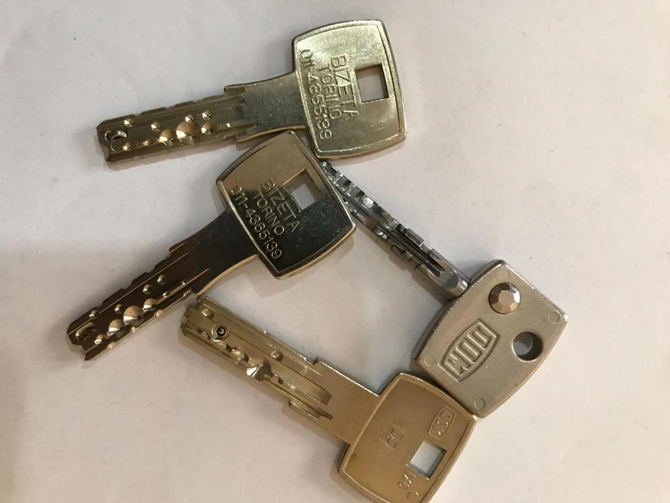 Chiavi europee per serrature di sicurezza