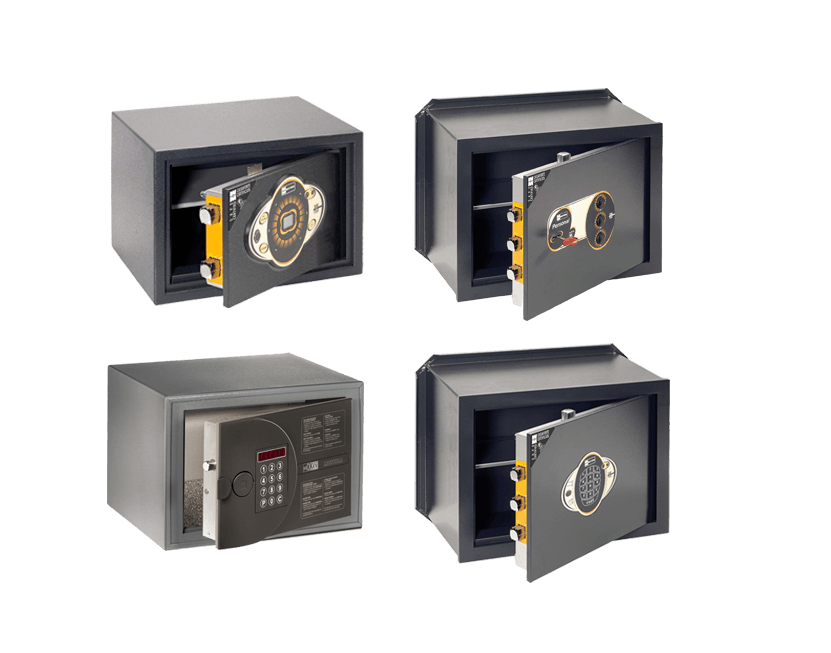 Vari modelli di portavalori riposizionabili