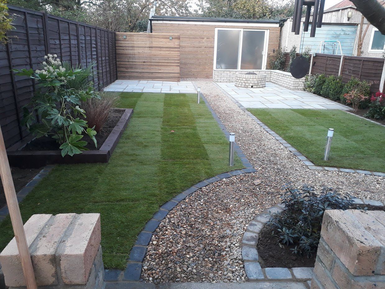 Small landscape garden design