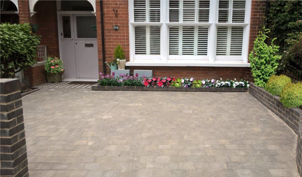 front small garden landscaped