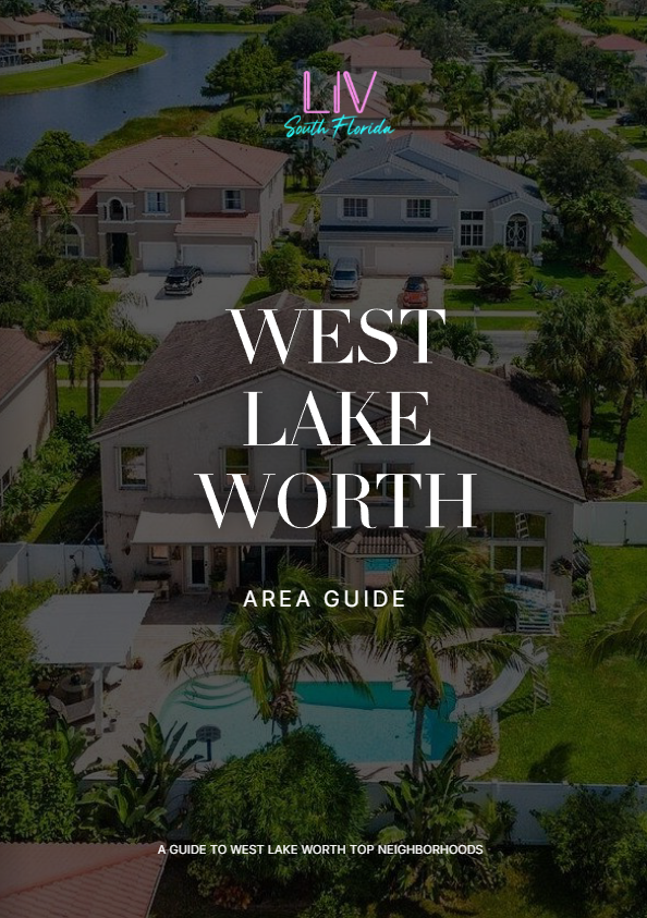 A man in a suit is on the cover of a guide to south florida.