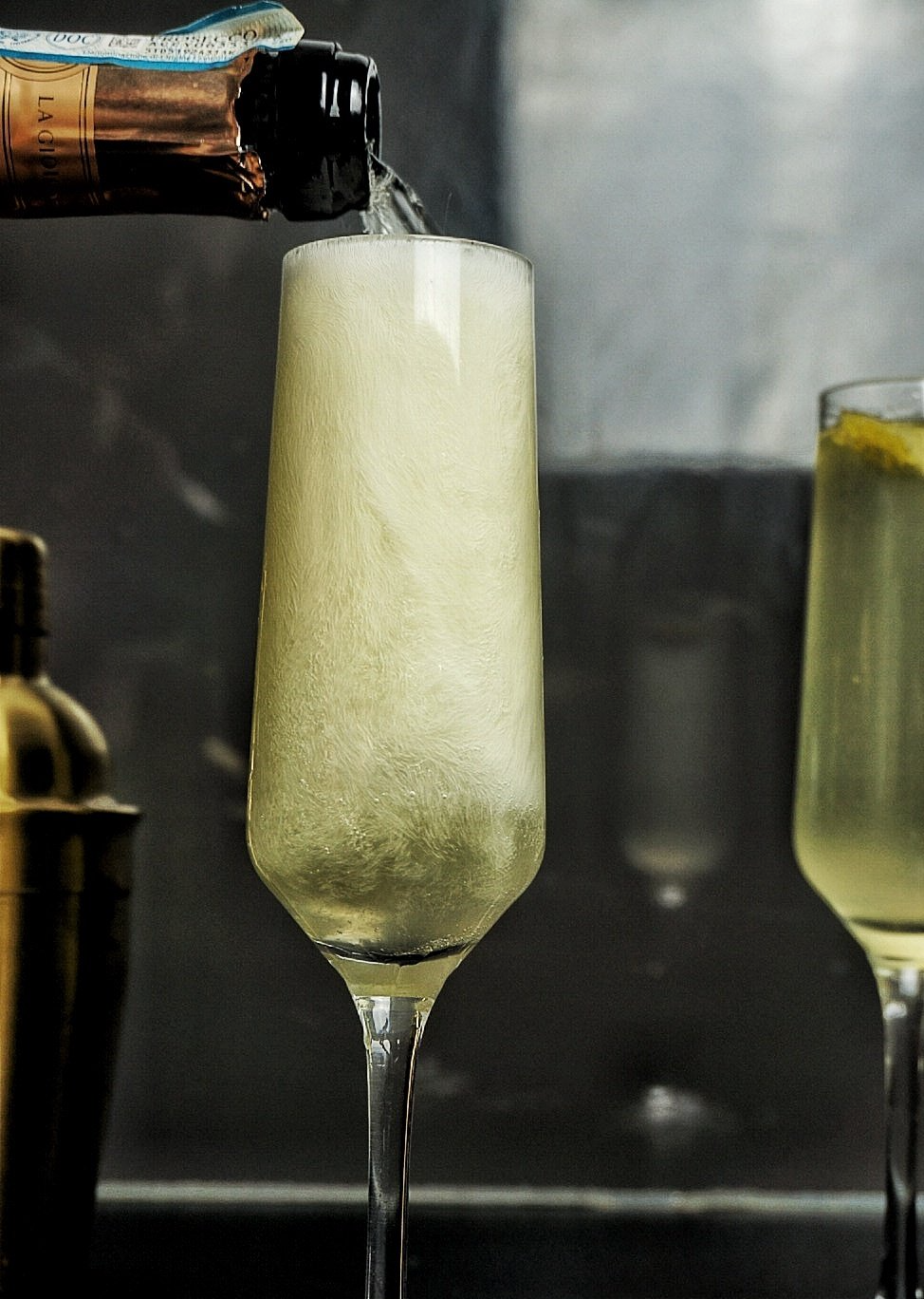 french 75 Champagner cocktail rezept
