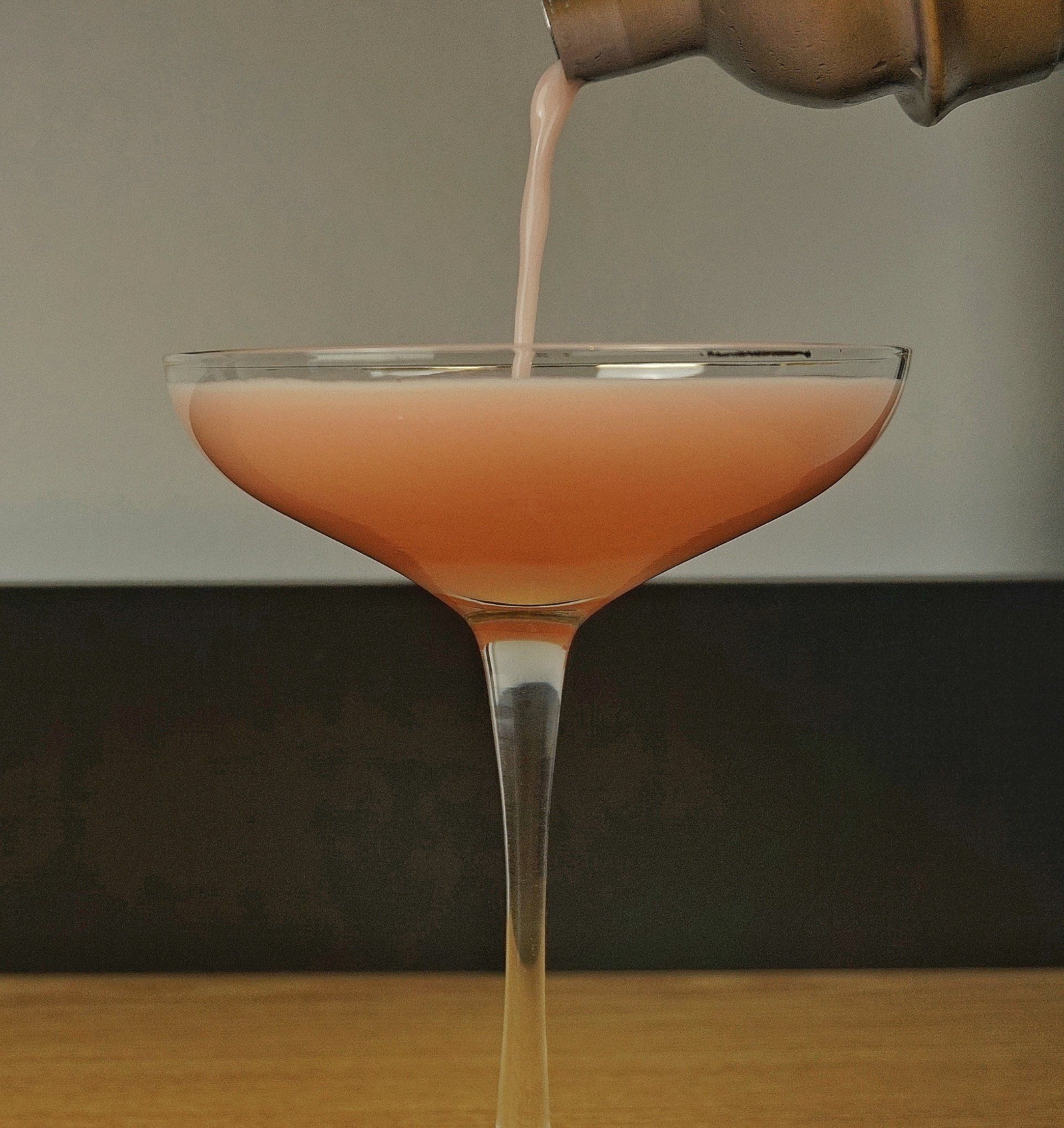 zitronen bergamotte cocktail mit gin