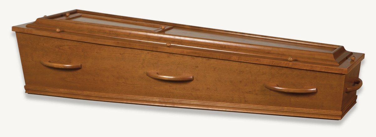 Hoogland uitvaartkist model 205 - Kersen fineer