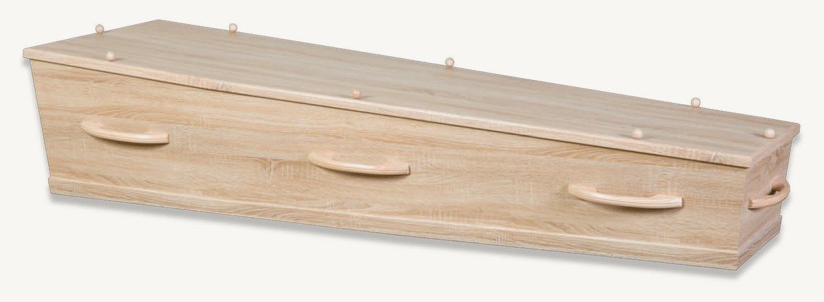 Hoogland uitvaartkist model 275 - sonoma eiken