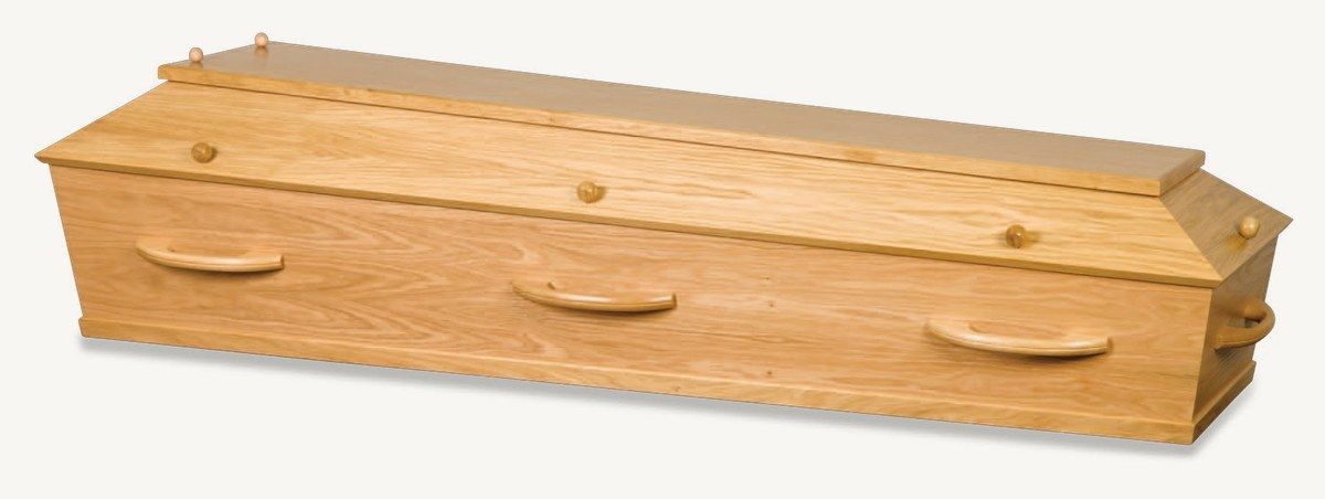 Hoogland uitvaartkist model 37 - Eiken fineer