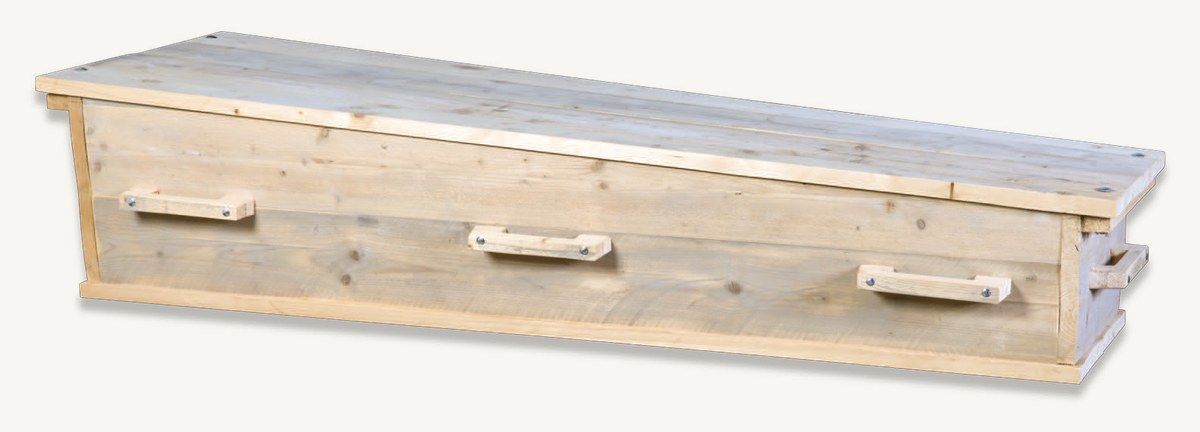 Hoogland uitvaartkist model 540 - Gebr. Steigerhout