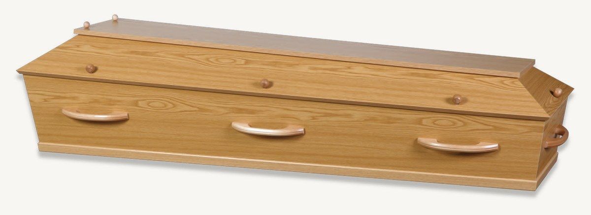 Hoogland uitvaartkist model 9 - uitvoering volgens catalogus