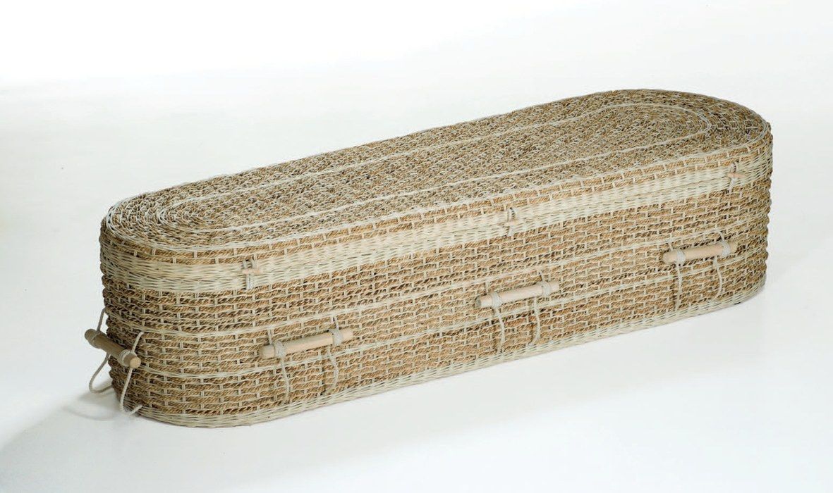 Hoogland uitvaartkist model FT22 - Bananenboom