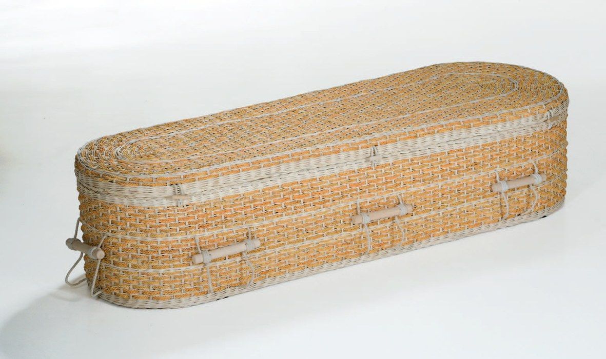 Hoogland uitvaartkist model FT24 - Bananenboom