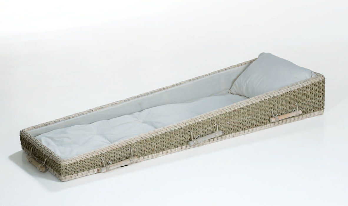 Hoogland uitvaartkist model FT27 - Zeegras